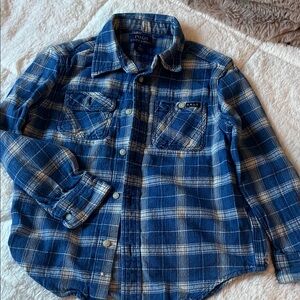Polo Ralph Lauren kids Blue Plaid Shirt